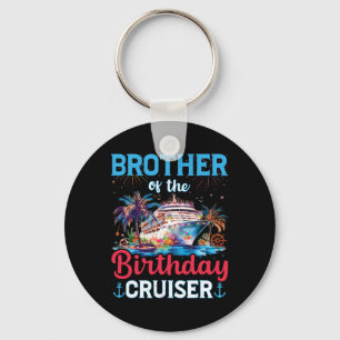 Broer van de verjaardagscruiser Funny Cruise Geboo Sleutelhanger