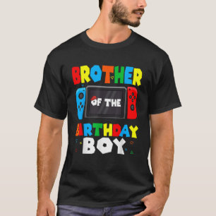 Broer van de verjaardagsjongen familie Matching Ge T-shirt