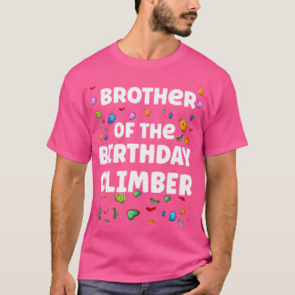 Broer van de verjaardagsklimmer Matching Family CL T-shirt