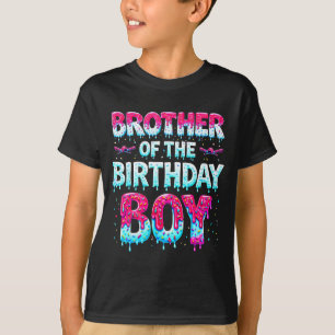 Broer Van De Verjaardagsprins Ijs Baseball Fam T-shirt