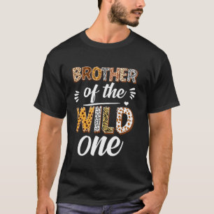 Broer van de wilde 1ste verjaardag Afrika Safari T-shirt