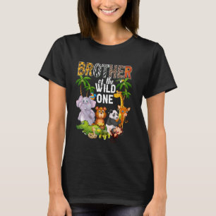 Broer van de wilde dierentuin van het Safari-Oerwo T-shirt