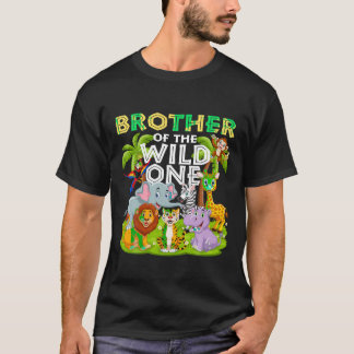 Broer van de Wilde Een Verjaardags Dierensafari T-shirt