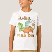 Broer van de Wilde One Dinosaurs T-Shirt (Voorkant)