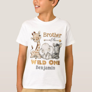 Broer van de Wilde One Safari Birthday T-Shirt