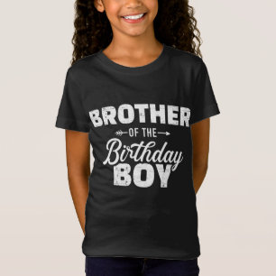 Broer van de zoon van de verjaardagsjongen die fam t-shirt