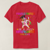 Broer van een 2022-kindergarten Afstuderen T-shirt (Design voorkant)
