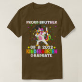 Broer van een 2022-kleuter Afstuderen de Verenigde T-shirt (Design voorkant)