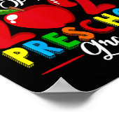 Broer van een 2024 kleuterschool Afstuderen famili Poster (Hoek)