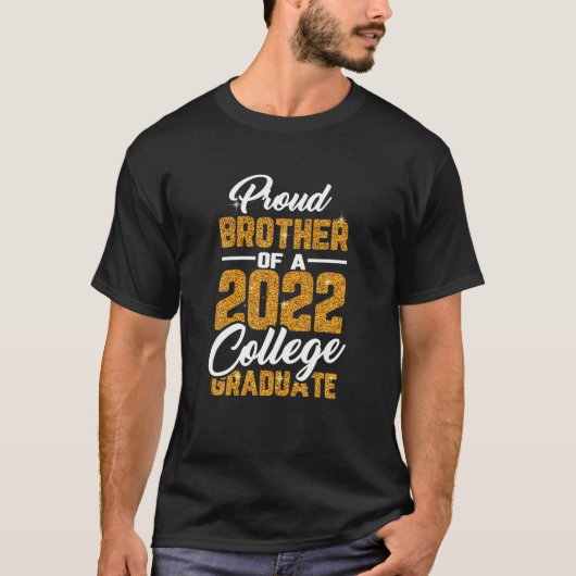 Broer van een Afstuderen Afstuderen van 2022 T-shirt (Voorkant)