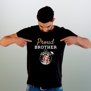 Broer van een Afstuderen Graduation Cap Foto T-shirt