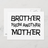 Broer van een andere moeder briefkaart (Voorkant / Achterkant)