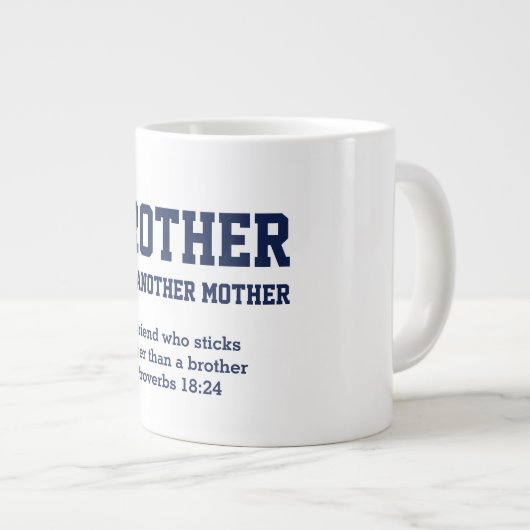 BROER VAN EEN ANDERE MOEDER | Christelijke Bromanc Grote Koffiekop (Voorkant rechts)