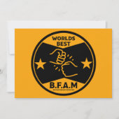 Broer van een andere moeder feestdagenkaart (Voorkant)