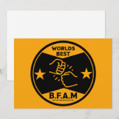 Broer van een andere moeder feestdagenkaart (Voorkant / Achterkant)