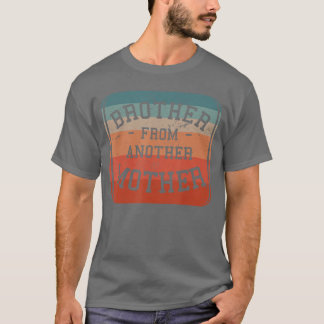 Broer van een andere moeder stiefbroer familie leu t-shirt