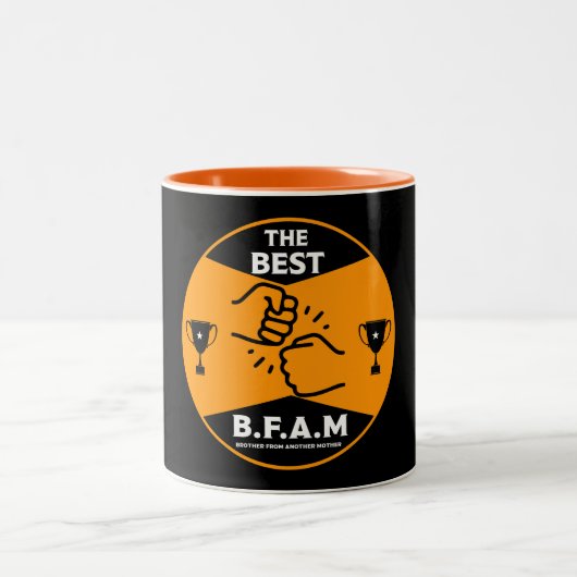 Broer van een andere moeder tweekleurige koffiemok (Center)