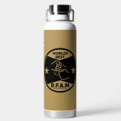 Broer van een andere moeder waterfles (Achterkant)