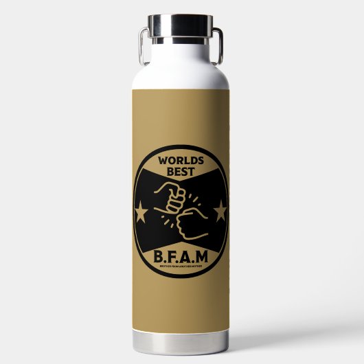 Broer van een andere moeder waterfles (Voorkant)