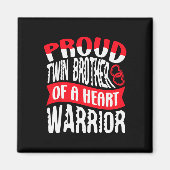 Broer van een hartkrijger hartziekte defect CH Magneet (Voorkant)