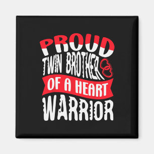 Broer van een hartkrijger hartziekte defect CH Magneet