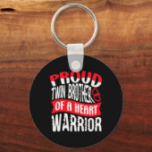Broer van een hartkrijger hartziekte defect CH Sleutelhanger (Voorkant)