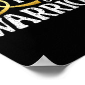 Broer van een kinderkankerbewustzijnscampagne van  poster (Hoek)