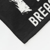 Broer van een krijger Borstkanker VS Vlag Aware Fleece Deken (Hoek)