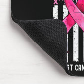 Broer van een krijger Borstkanker VS Vlag Aware Muismat (Hoek)