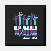 Broer van een krijger zelfmoordbewustzijn geesteli magneet (Voorkant)