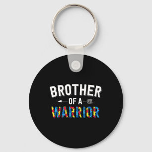 Broer Van Een Krijgersfamilie Bro Wereld Autisme B Sleutelhanger