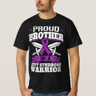 Broer van een Rett Syndrome Warrior RTT Aware T-shirt