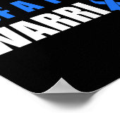 Broer van een T1d Warrior Diabetes Awareness Poster (Hoek)