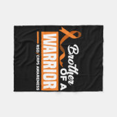 Broer van een Warrior Support supporter RSD CRPS A Fleece Deken (Voorkant (Horizontaal))