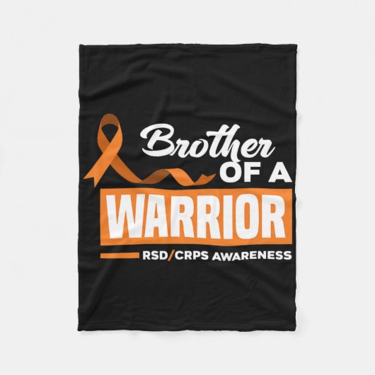 Broer van een Warrior Support supporter RSD CRPS A Fleece Deken (Voorkant)