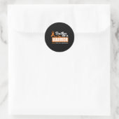 Broer van een Warrior Support supporter RSD CRPS A Ronde Sticker (Tas)