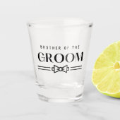 Broer van Groom Shot Glas