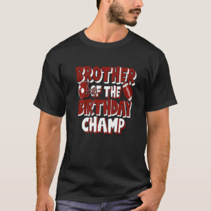 Broer van het Amerikaanse Football Pa Champ T-shirt