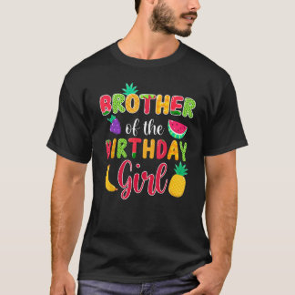 Broer van het 'Birthday Girl Shirt Fruity'-thema M