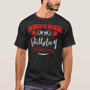 Broer van het Birthday Princess Strawberry-thema T-shirt