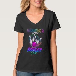 Broer van het Bowler-meisje die familie Bowling aa T-shirt