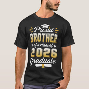 Broer van het model van klasse 2026 Afstuderen sen T-shirt