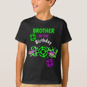 Broer van het shirt van het Birthday Boy Laser lab (Voorkant)