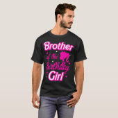 Broer van het verjaardagsmeisje Doll Family Party  T-shirt (Voorkant volledig)