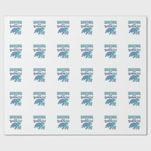 Broer van het Verjaardagsmeisje Zeeschildpad Shirt Cadeaupapier