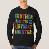 Broer van het zeemanster Alien Kind B-dag Pa T-shirt (Voorkant)