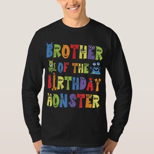 Broer van het zeemanster Alien Kind B-dag Pa T-shirt (Voorkant)