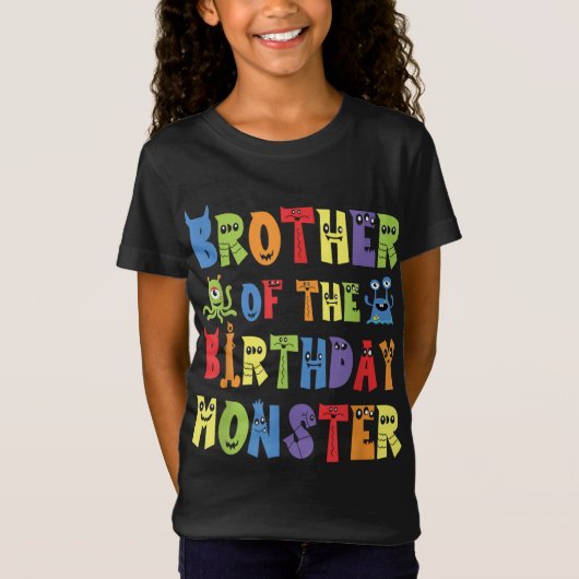 Broer van het zeemanster Alien Kind B-dag Pa T-shirt (Voorkant)