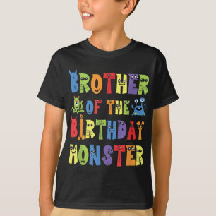 Broer van het zeemanster Alien Kind B-dag Pa T-shirt