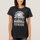 Broer van honkbal, 2023 Afstuderen T-shirt (Voorkant)
